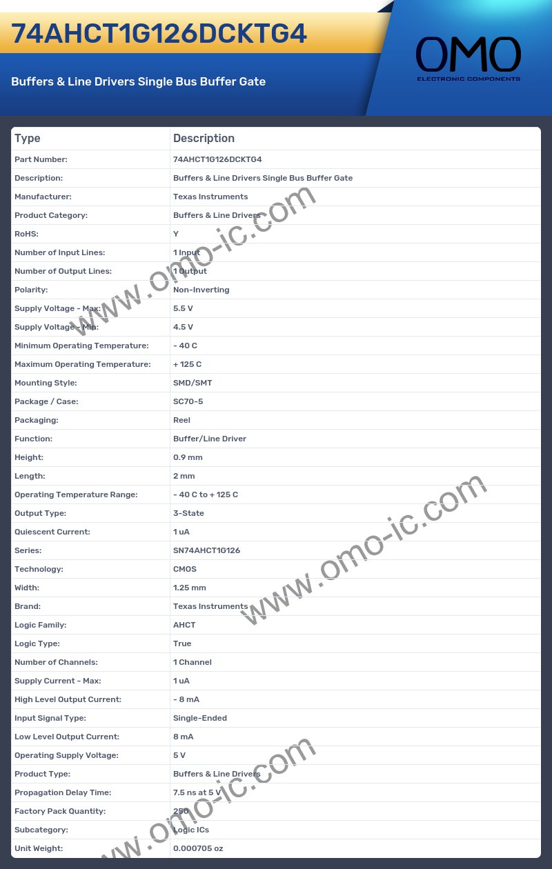 74AHCT1G126DCKTG4