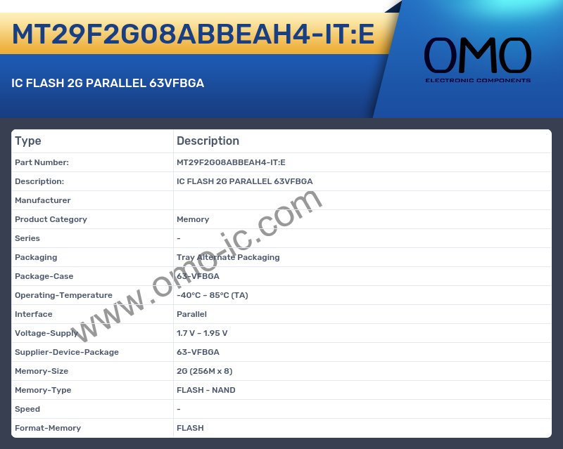 MT29F2G08ABBEAH4-IT:E