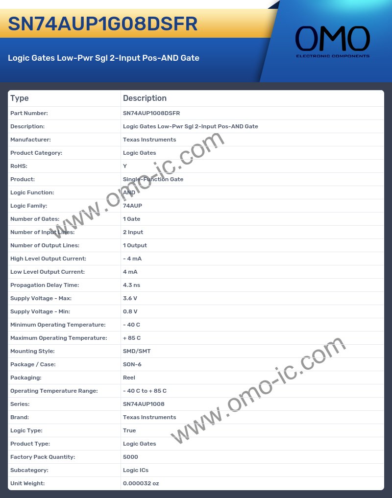 SN74AUP1G08DSFR