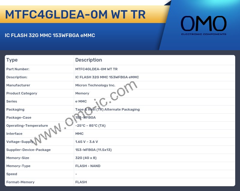 MTFC4GLDEA-0M WT TR