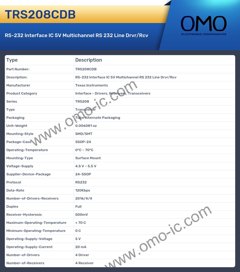 TRS208CDB