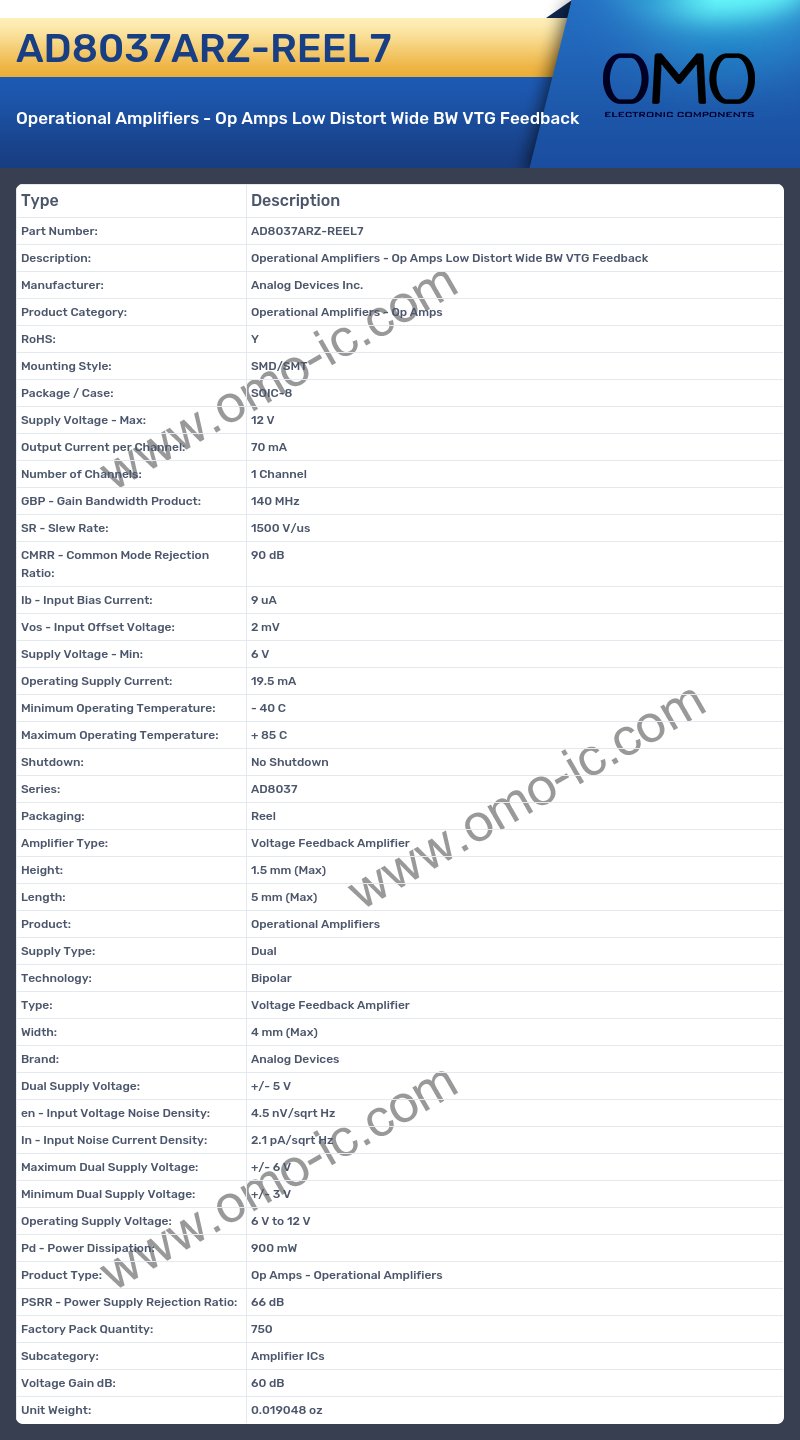 AD8037ARZ-REEL7
