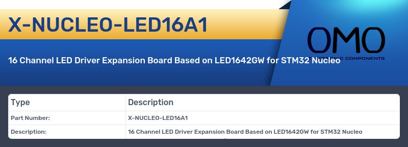 X-NUCLEO-LED16A1
