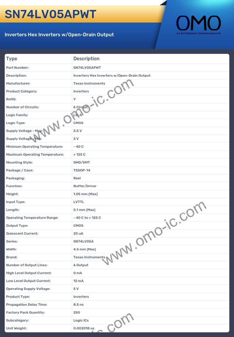 SN74LV05APWT