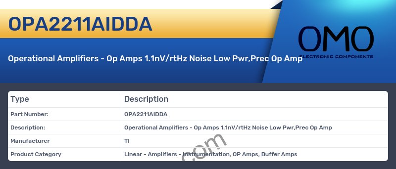 OPA2211AIDDA
