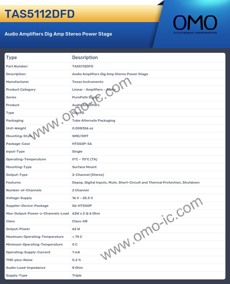 TAS5112DFD