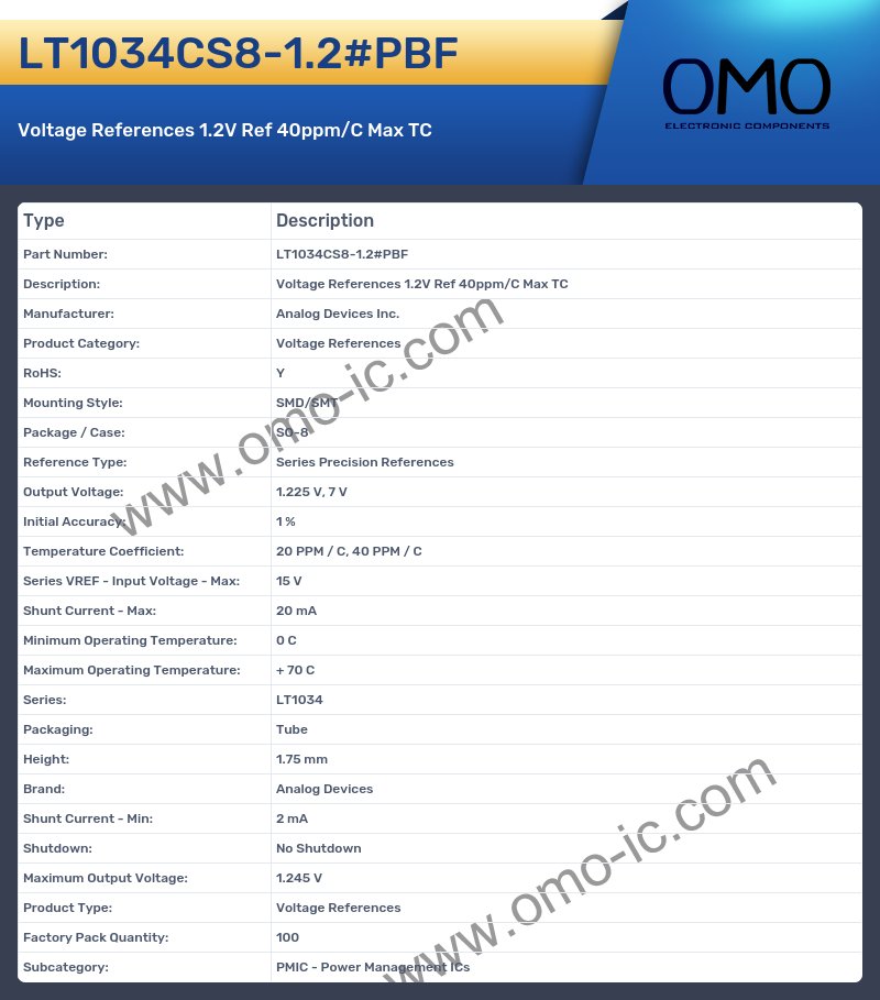 LT1034CS8-1.2#PBF
