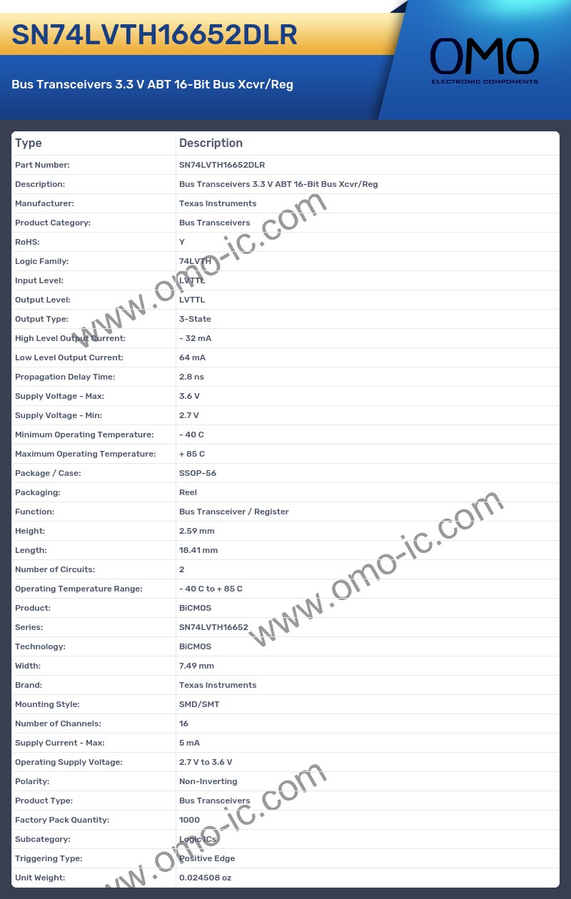 SN74LVTH16652DLR