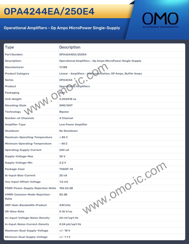 OPA4244EA/250E4