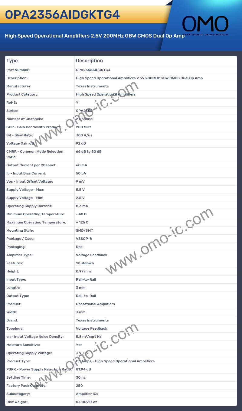 OPA2356AIDGKTG4