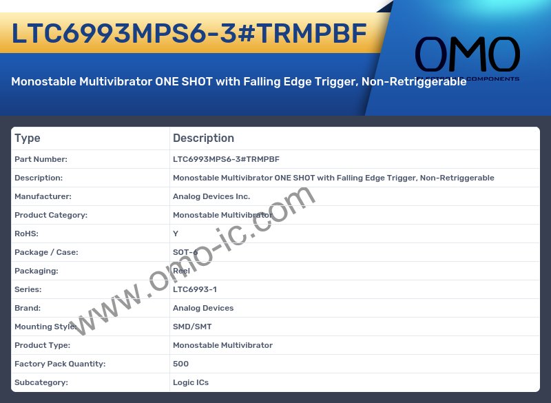 LTC6993MPS6-3#TRMPBF