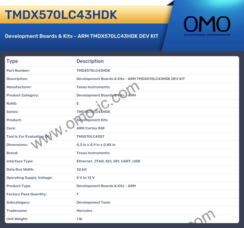 TMDX570LC43HDK