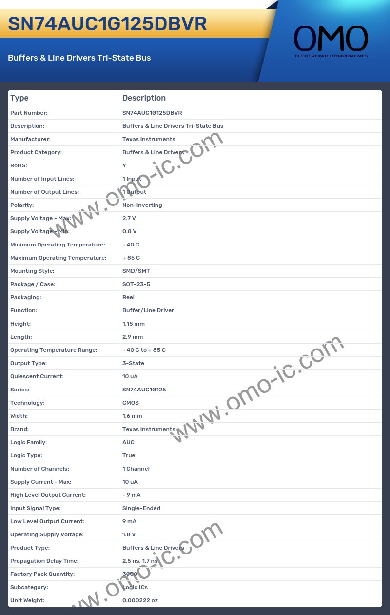SN74AUC1G125DBVR