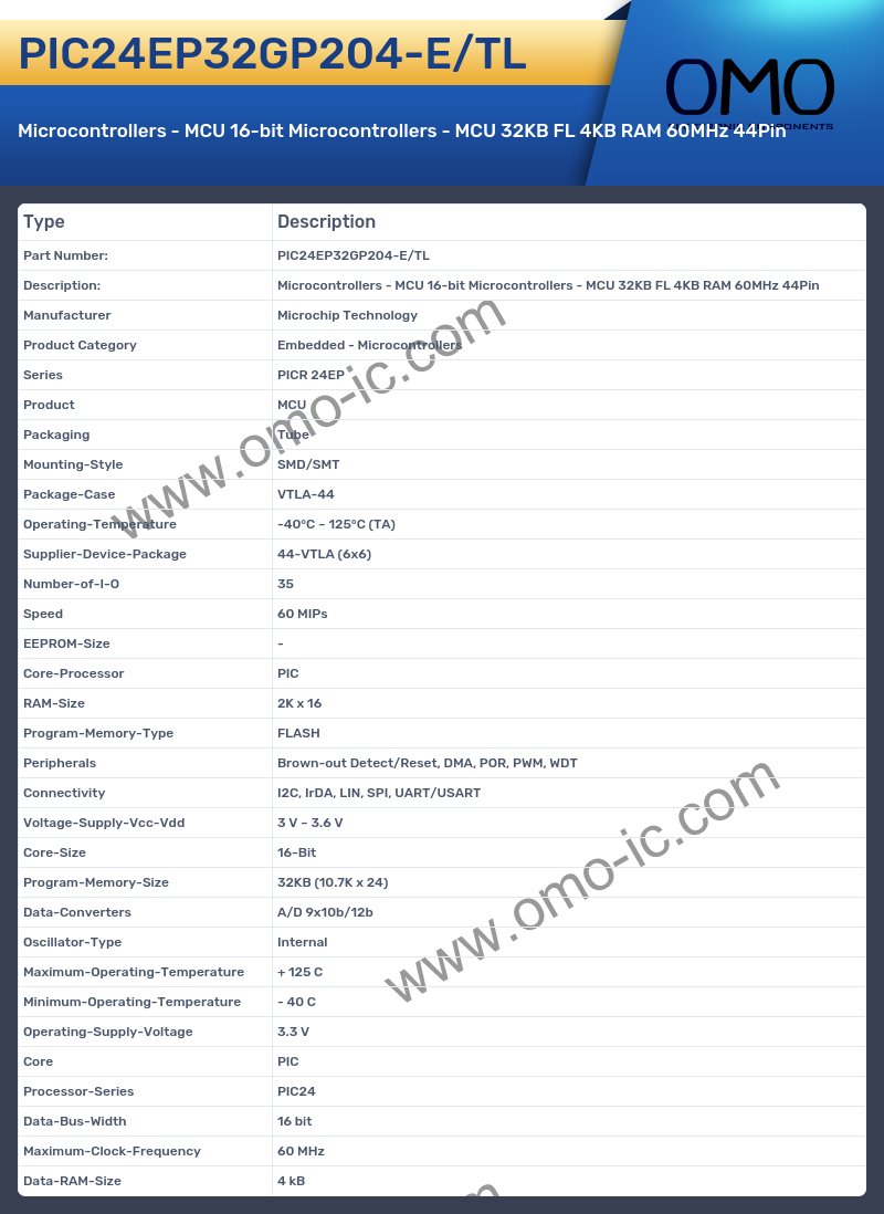 PIC24EP32GP204-E/TL