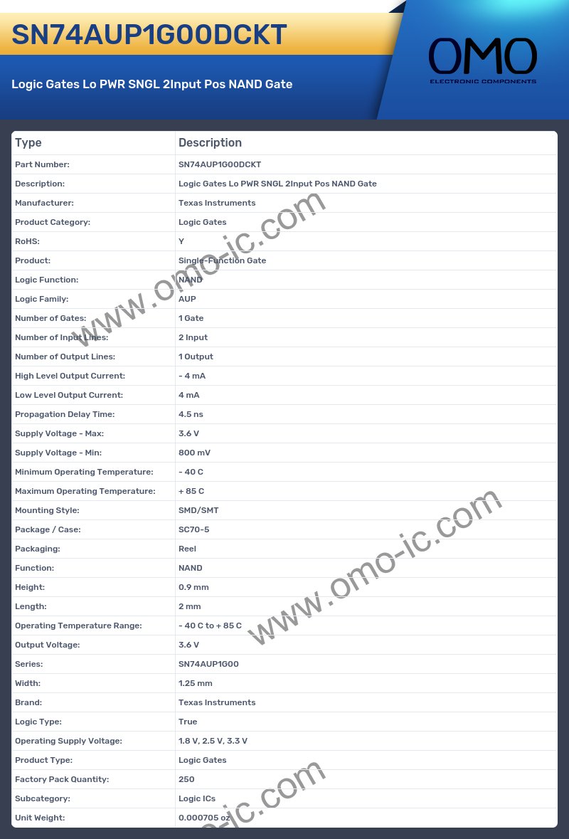SN74AUP1G00DCKT