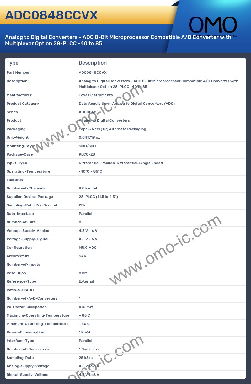 ADC0848CCVX