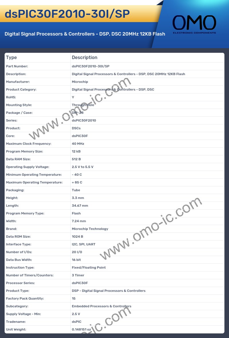 dsPIC30F2010-30I/SP