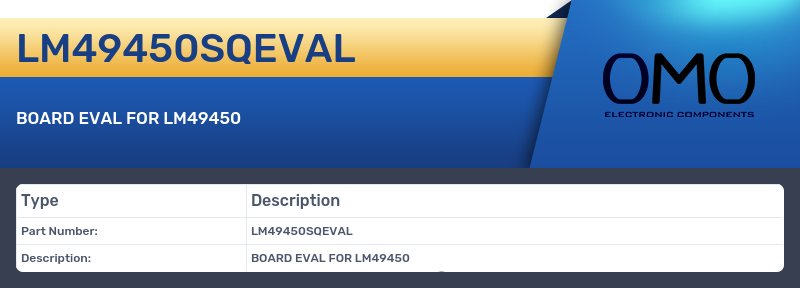 LM49450SQEVAL