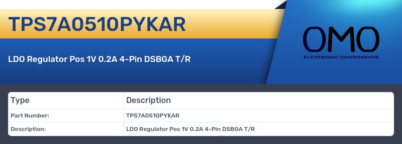 TPS7A0510PYKAR
