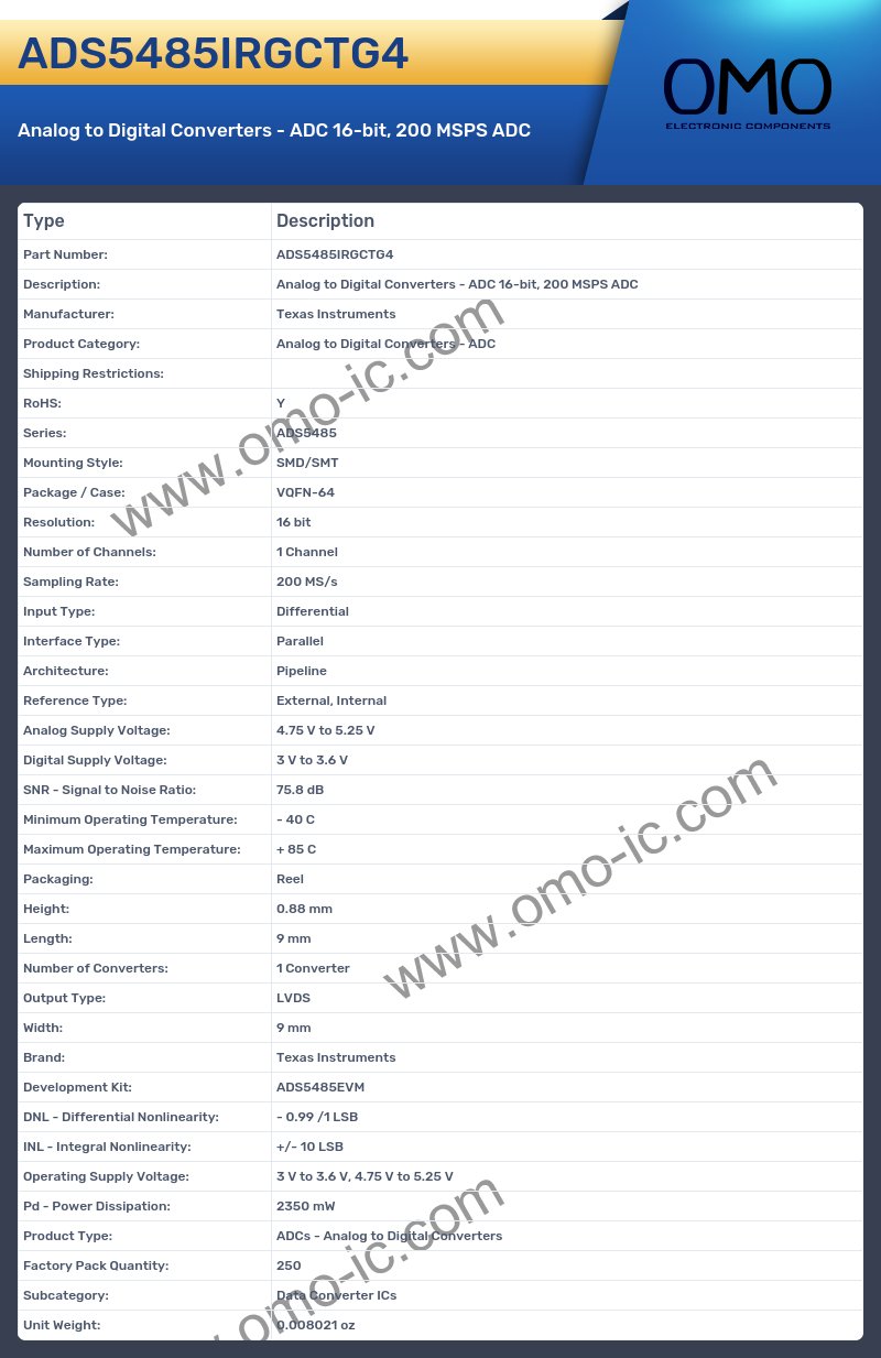 ADS5485IRGCTG4