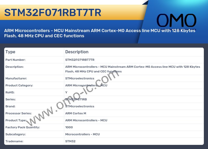 STM32F071RBT7TR