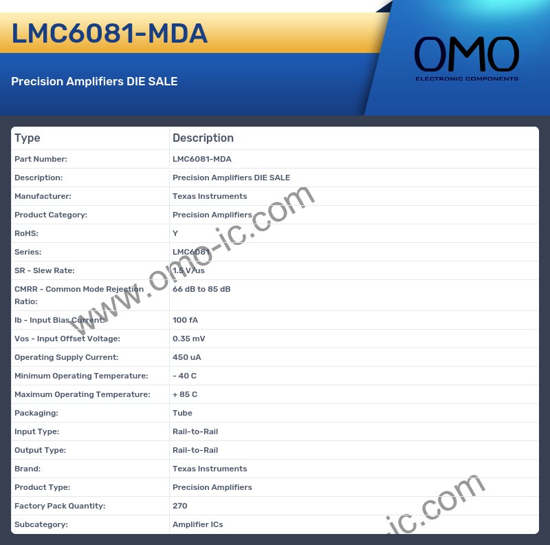 LMC6081-MDA