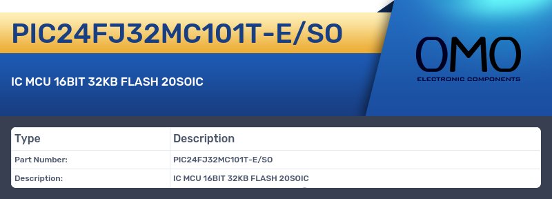PIC24FJ32MC101T-E/SO