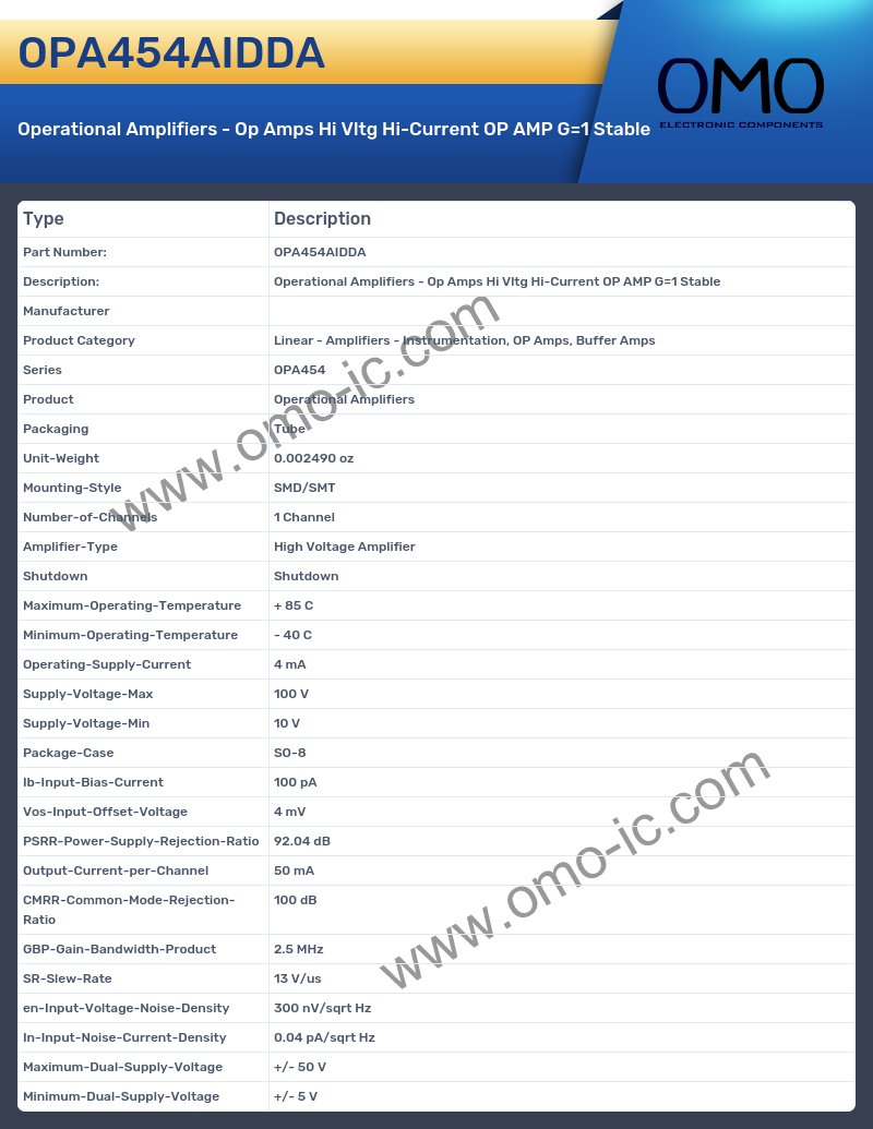 OPA454AIDDA