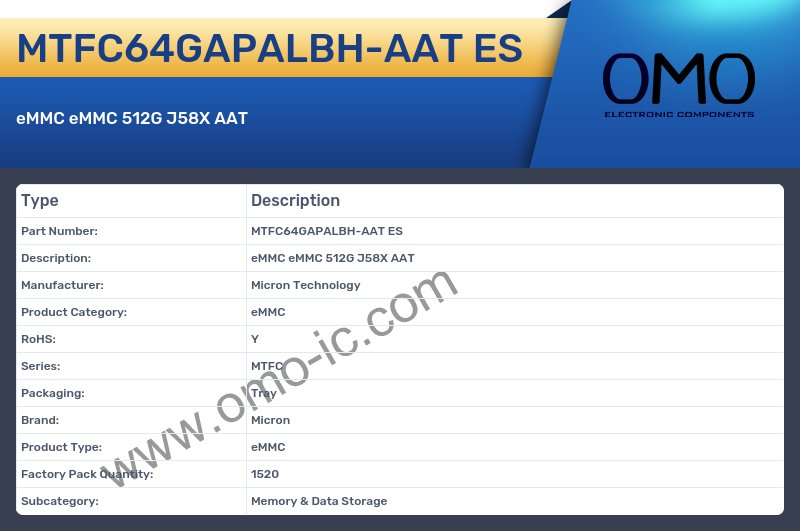 MTFC64GAPALBH-AAT ES
