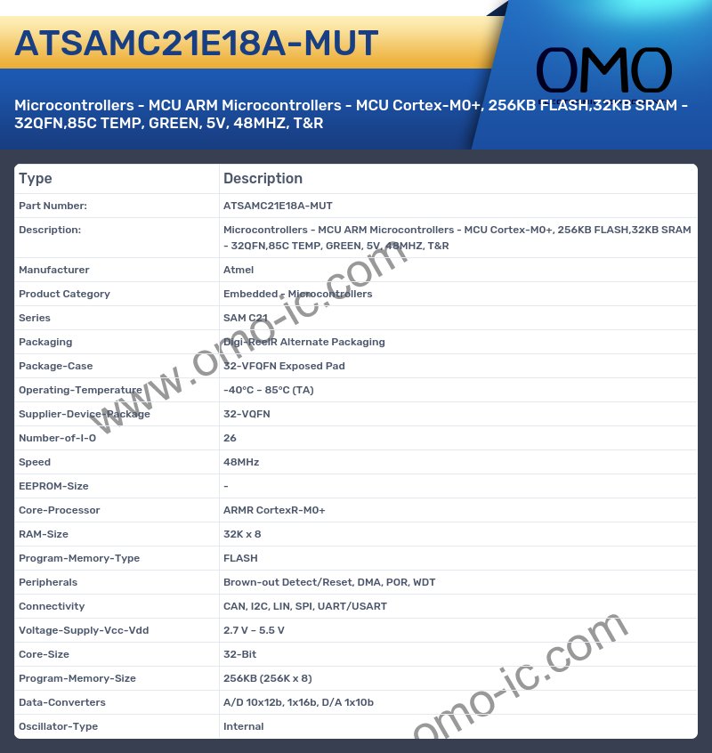 ATSAMC21E18A-MUT