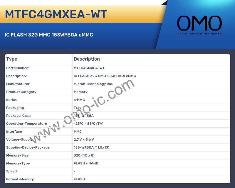 MTFC4GMXEA-WT
