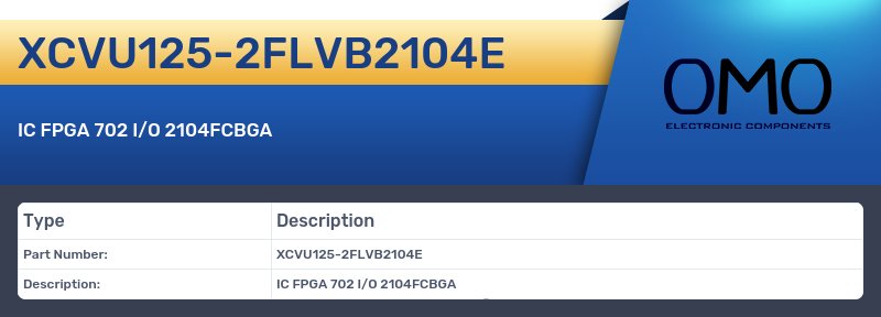 XCVU125-2FLVB2104E