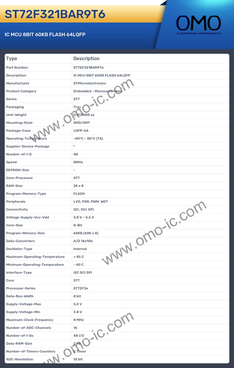 ST72F321BAR9T6