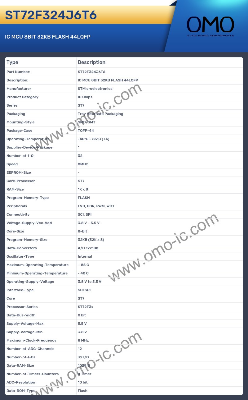 ST72F324J6T6