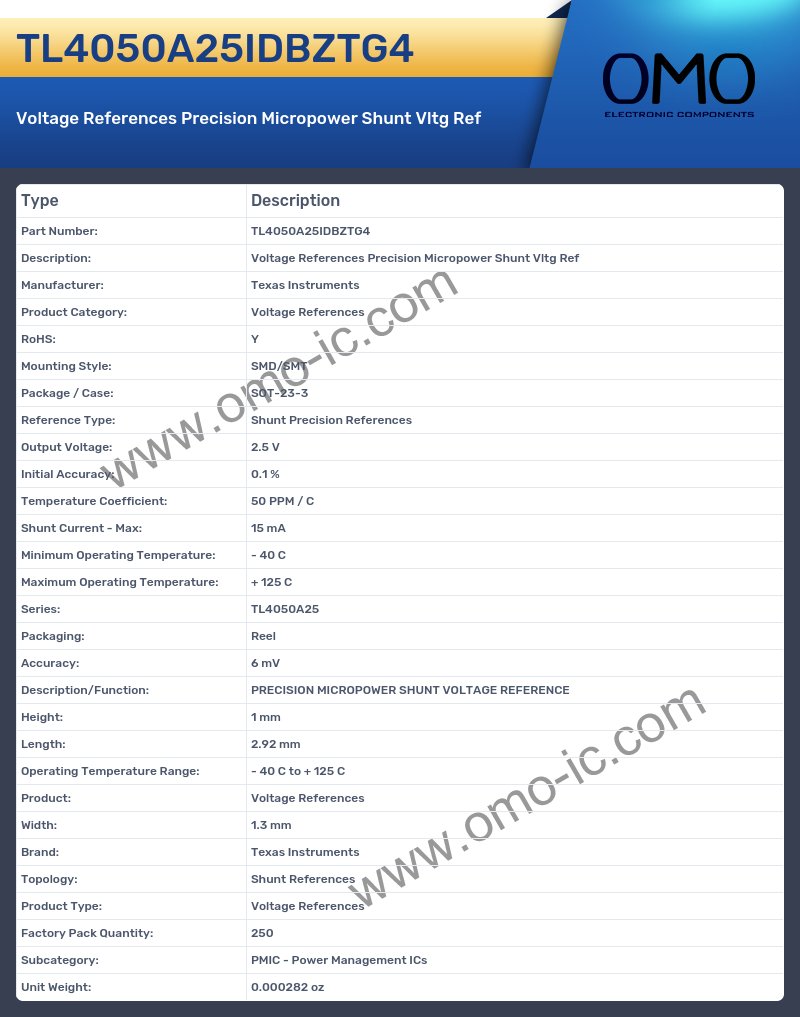 TL4050A25IDBZTG4