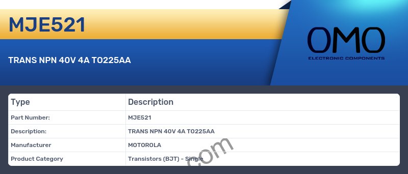 MJE521