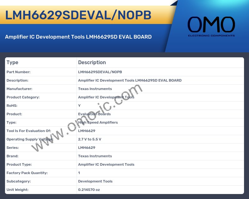 LMH6629SDEVAL/NOPB