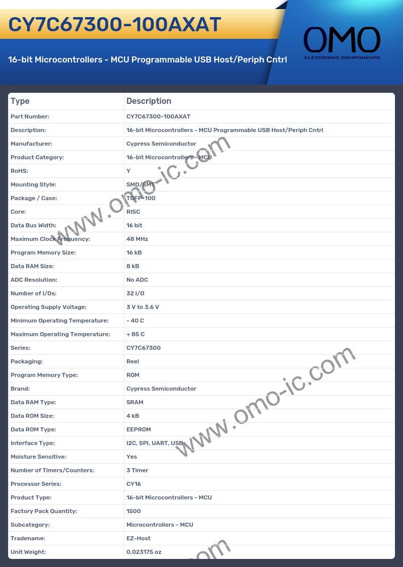 CY7C67300-100AXAT