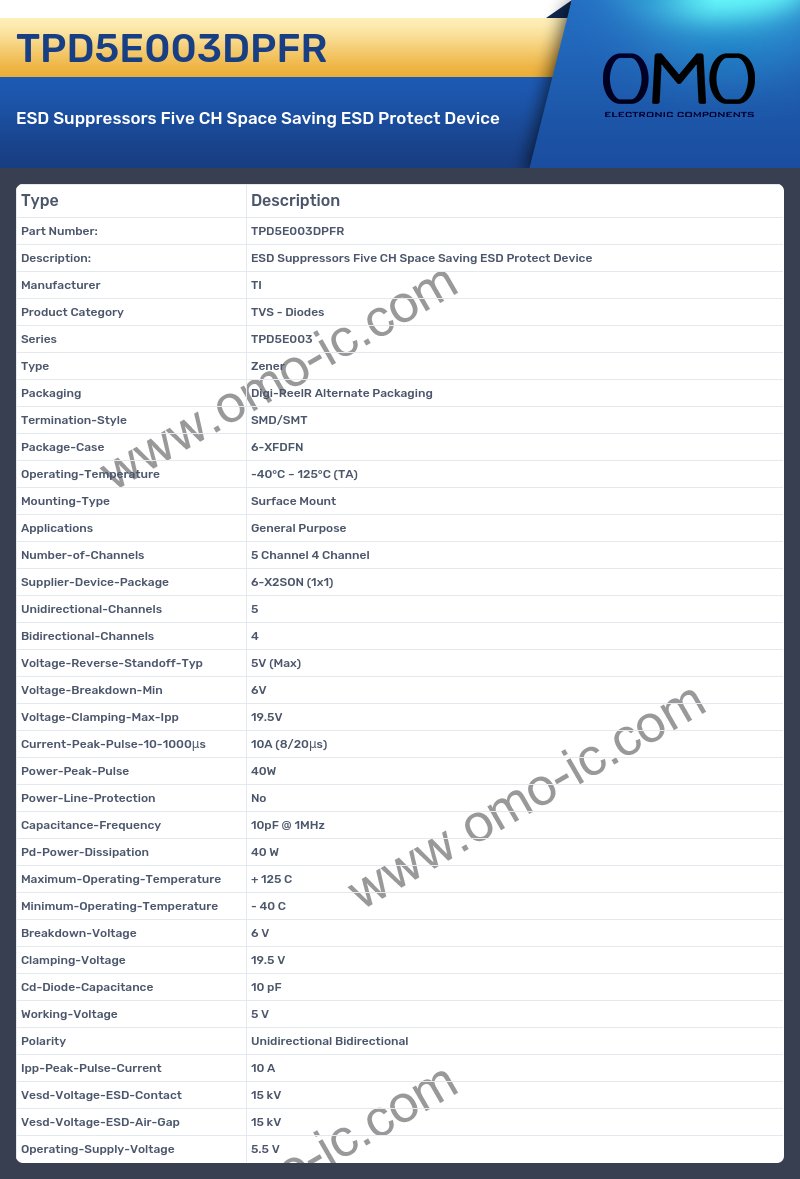 TPD5E003DPFR
