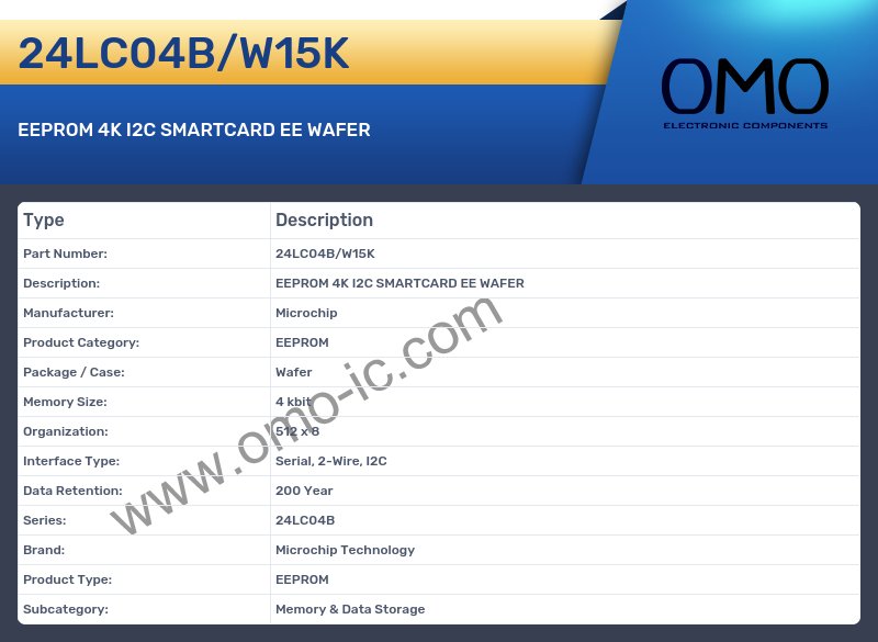 24LC04B/W15K