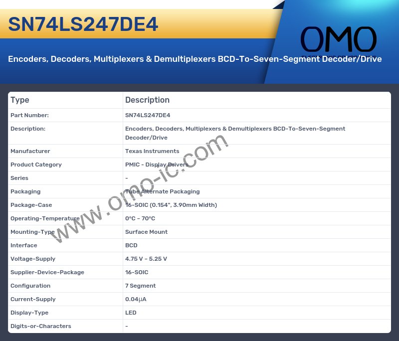 SN74LS247DE4