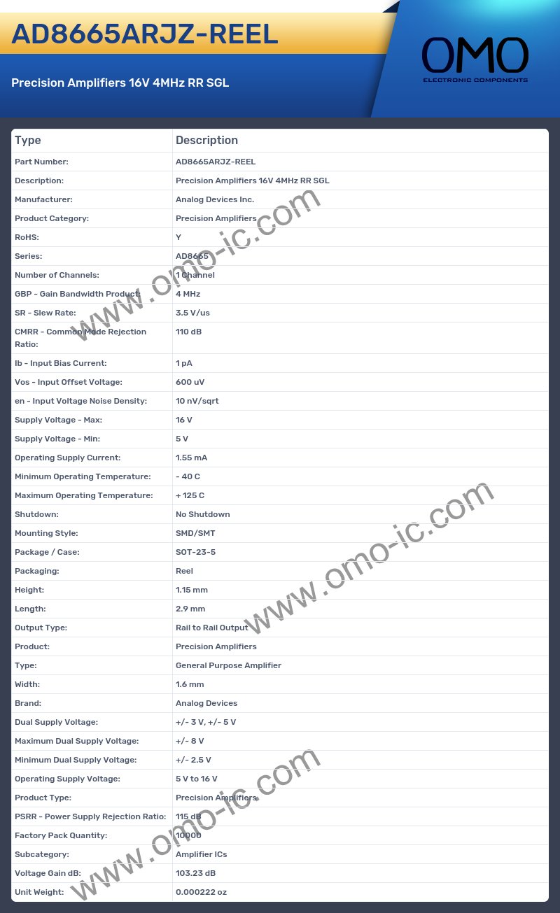 AD8665ARJZ-REEL