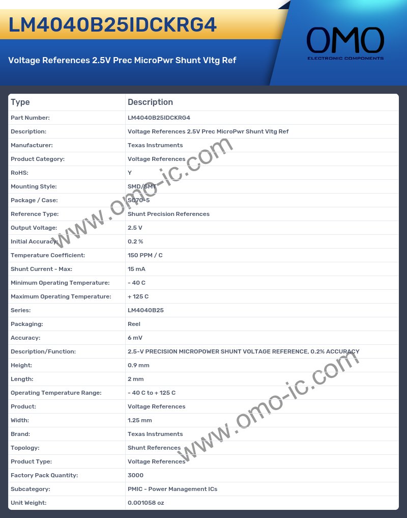 LM4040B25IDCKRG4