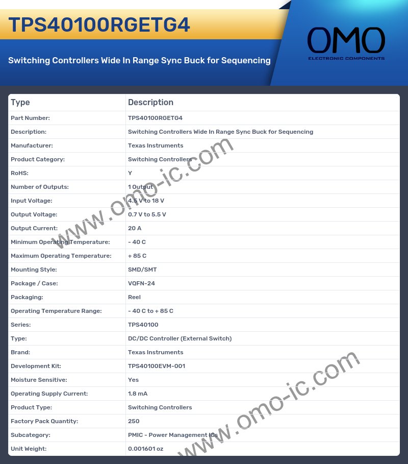 TPS40100RGETG4
