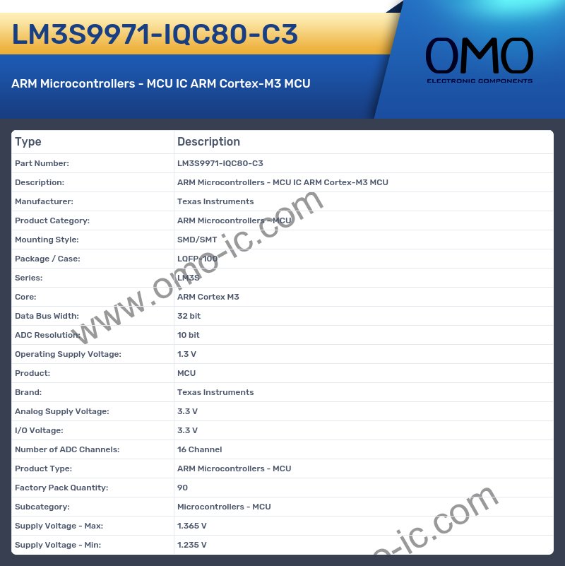 LM3S9971-IQC80-C3