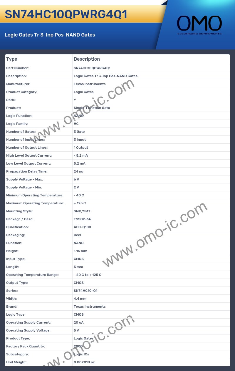 SN74HC10QPWRG4Q1