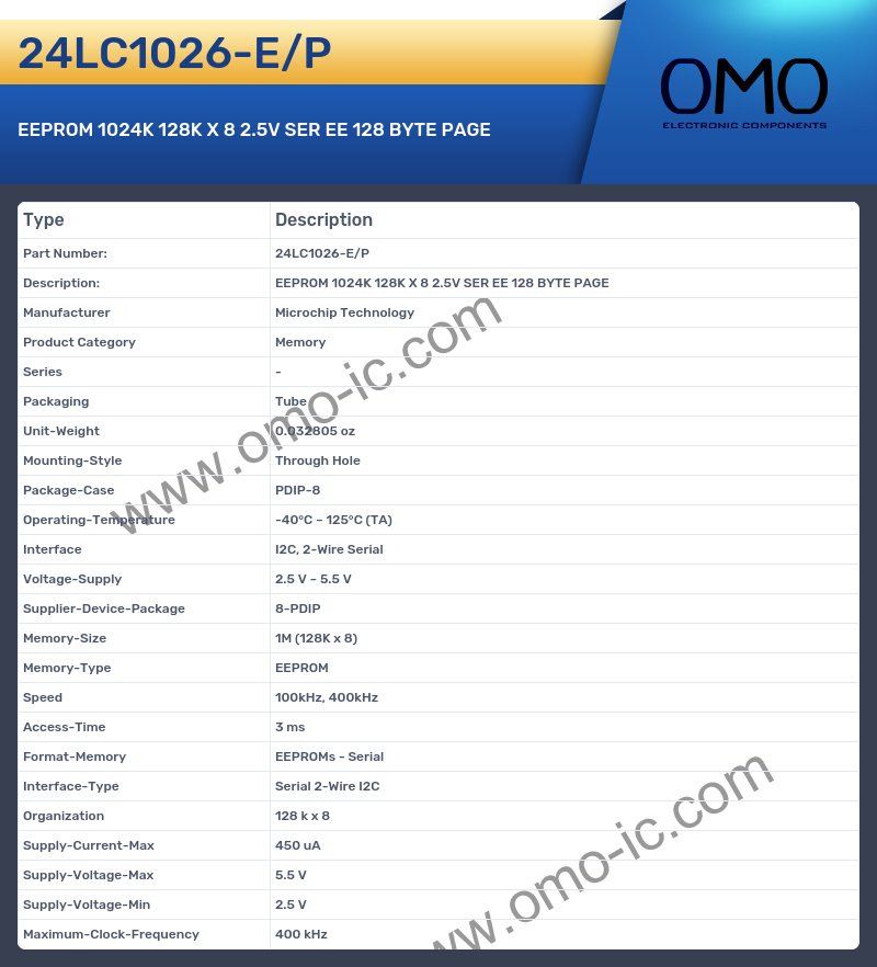 24LC1026-E/P