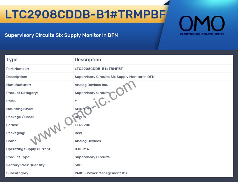 LTC2908CDDB-B1#TRMPBF
