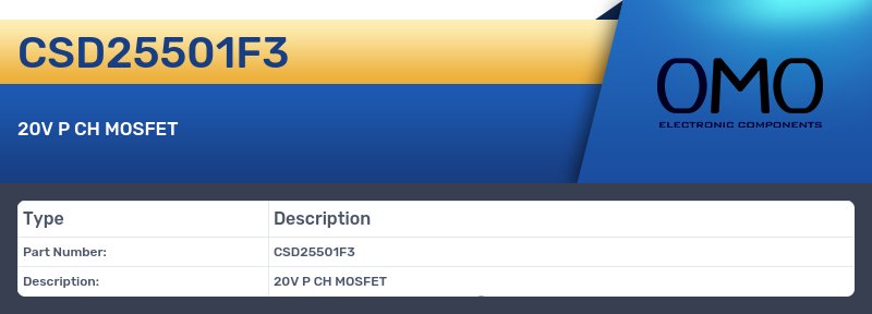 CSD25501F3