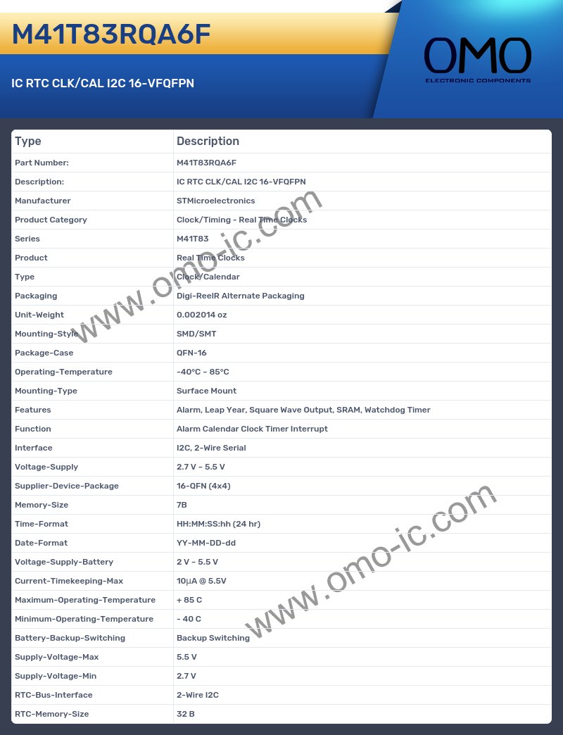 M41T83RQA6F